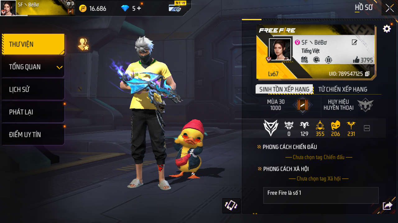 Bán Acc FreeFire Giá Rẻ