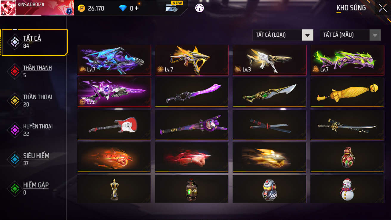 Bán Acc FreeFire Giá Rẻ