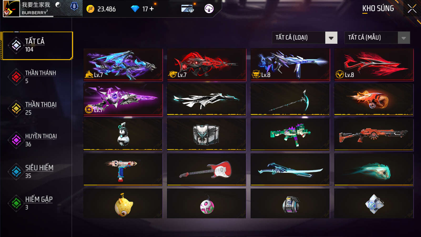 Bán Acc FreeFire Giá Rẻ
