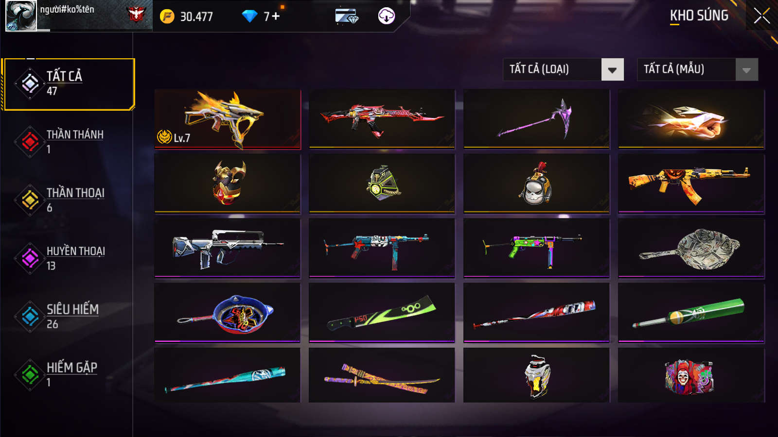 Bán Acc FreeFire Giá Rẻ