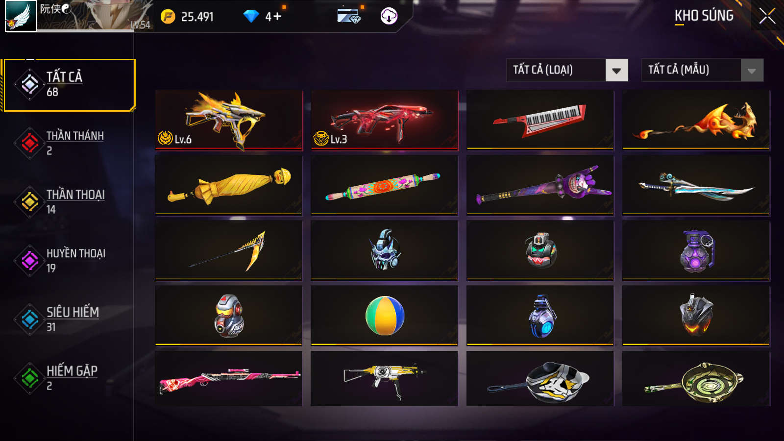 Bán Acc FreeFire Giá Rẻ