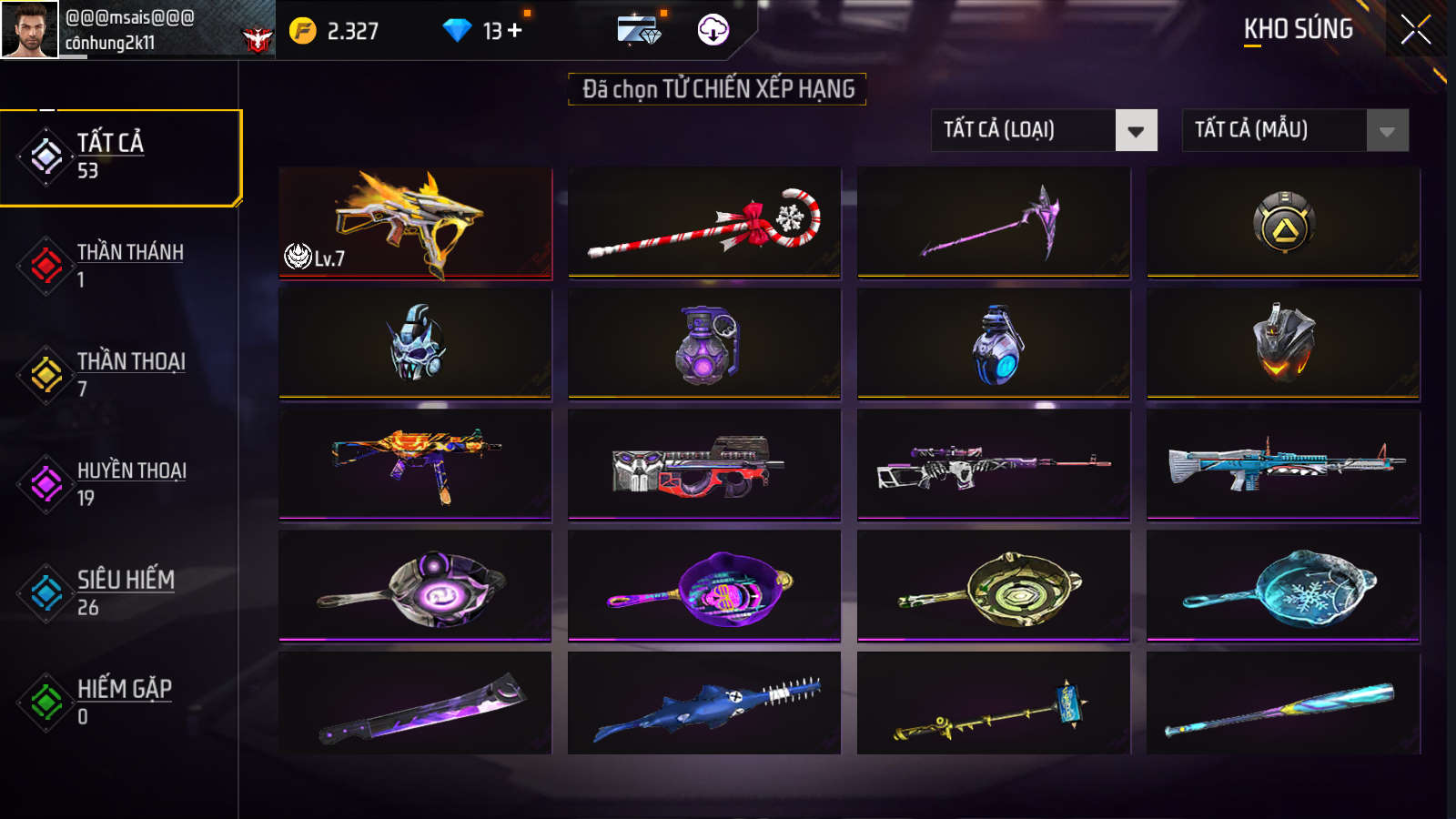 Bán Acc FreeFire Giá Rẻ