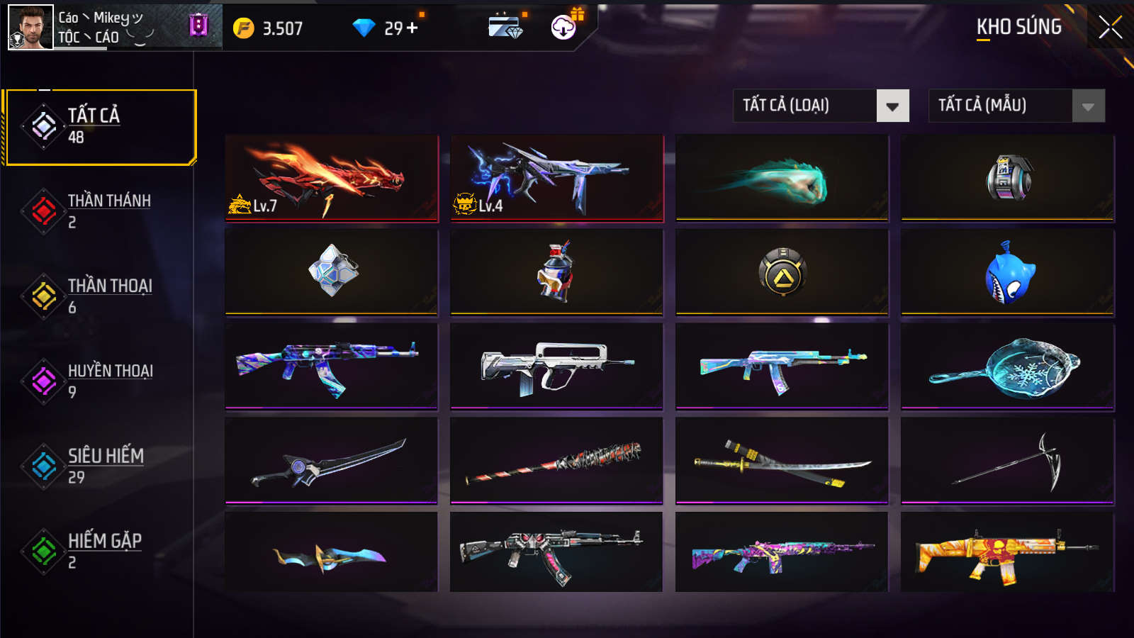 Bán Acc FreeFire Giá Rẻ