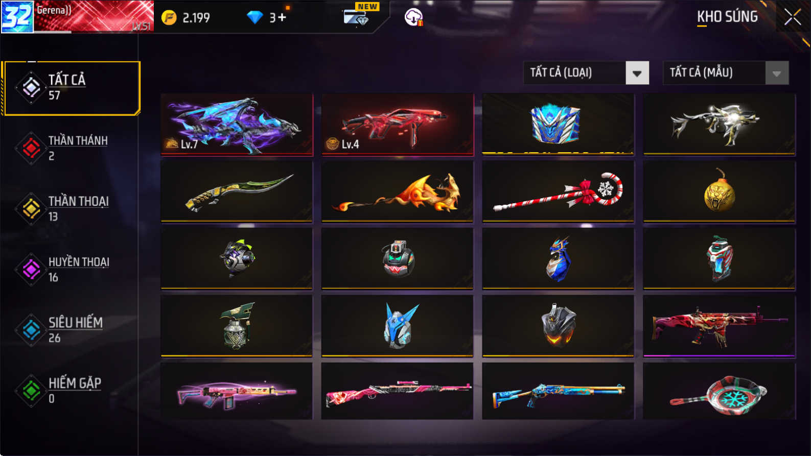 Bán Acc FreeFire Giá Rẻ