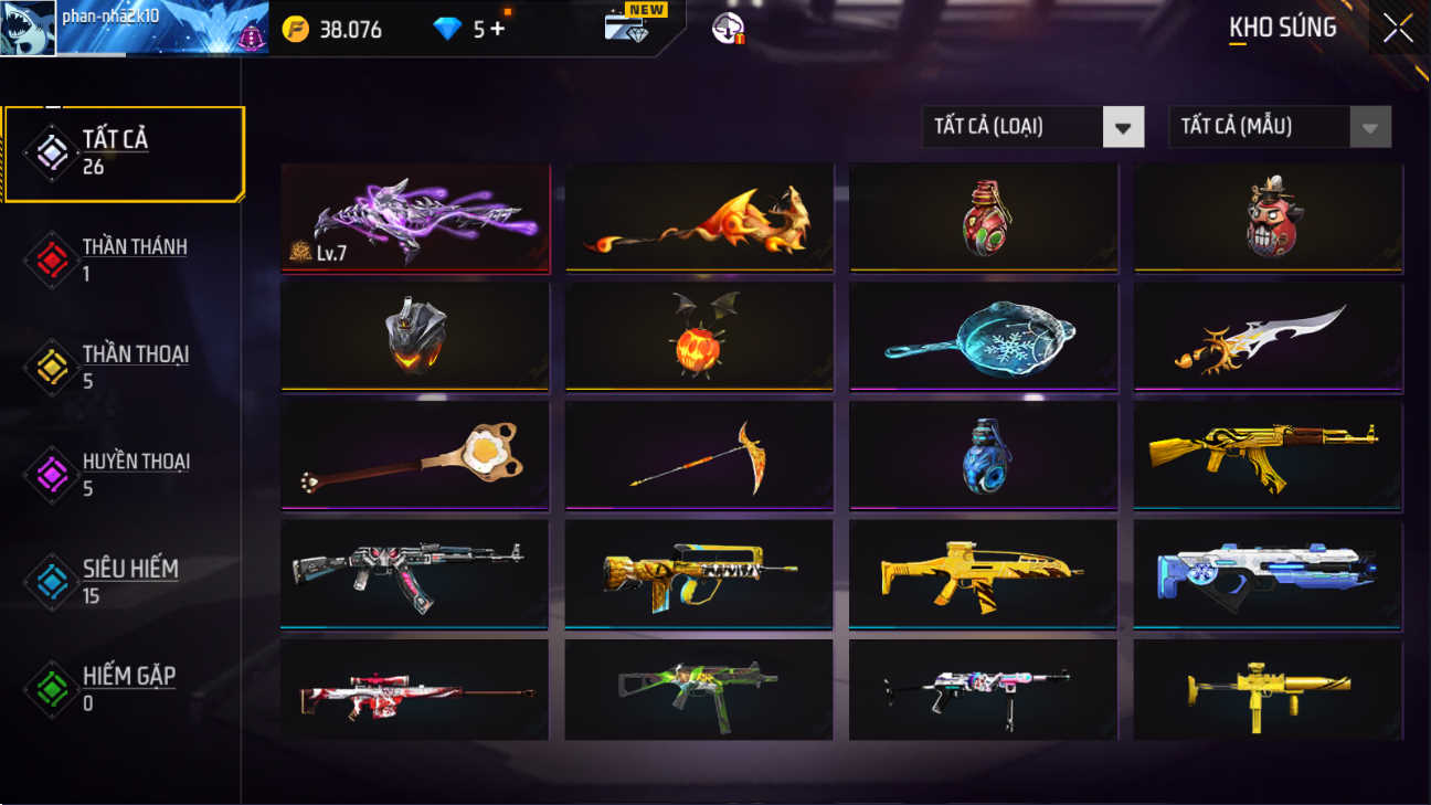Bán Acc FreeFire Giá Rẻ