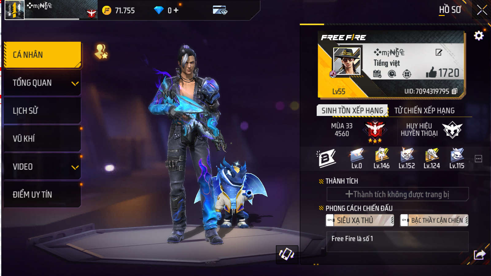 Bán Acc FreeFire Giá Rẻ