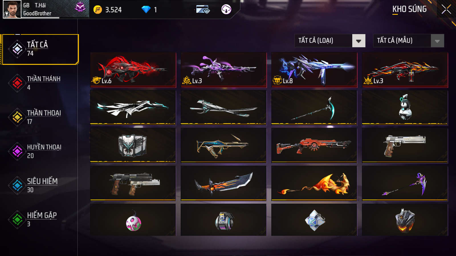 Bán Acc FreeFire Giá Rẻ