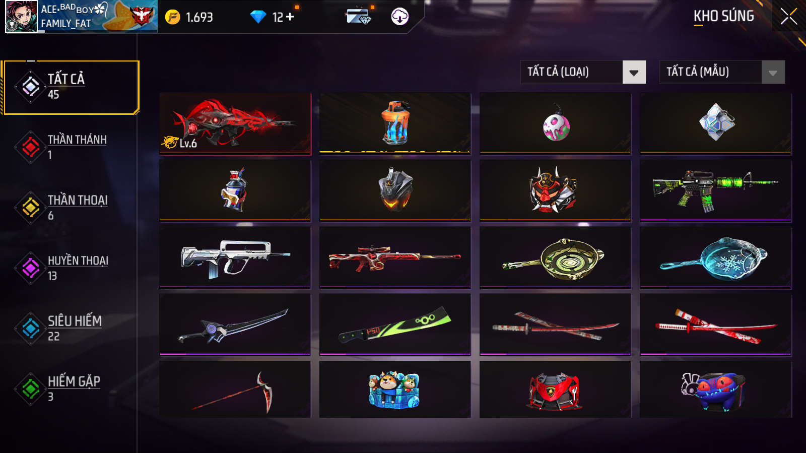 Bán Acc FreeFire Giá Rẻ