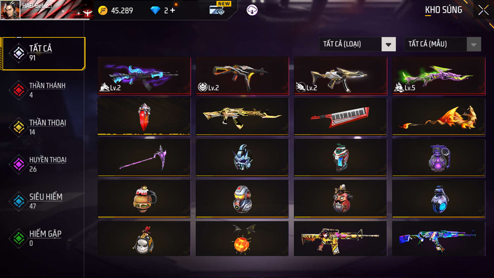 Bán Acc FreeFire Giá Rẻ