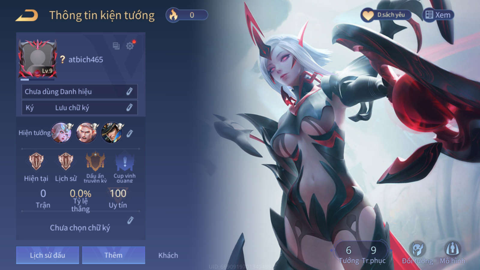 Nick Liên Quân Giá Rẻ