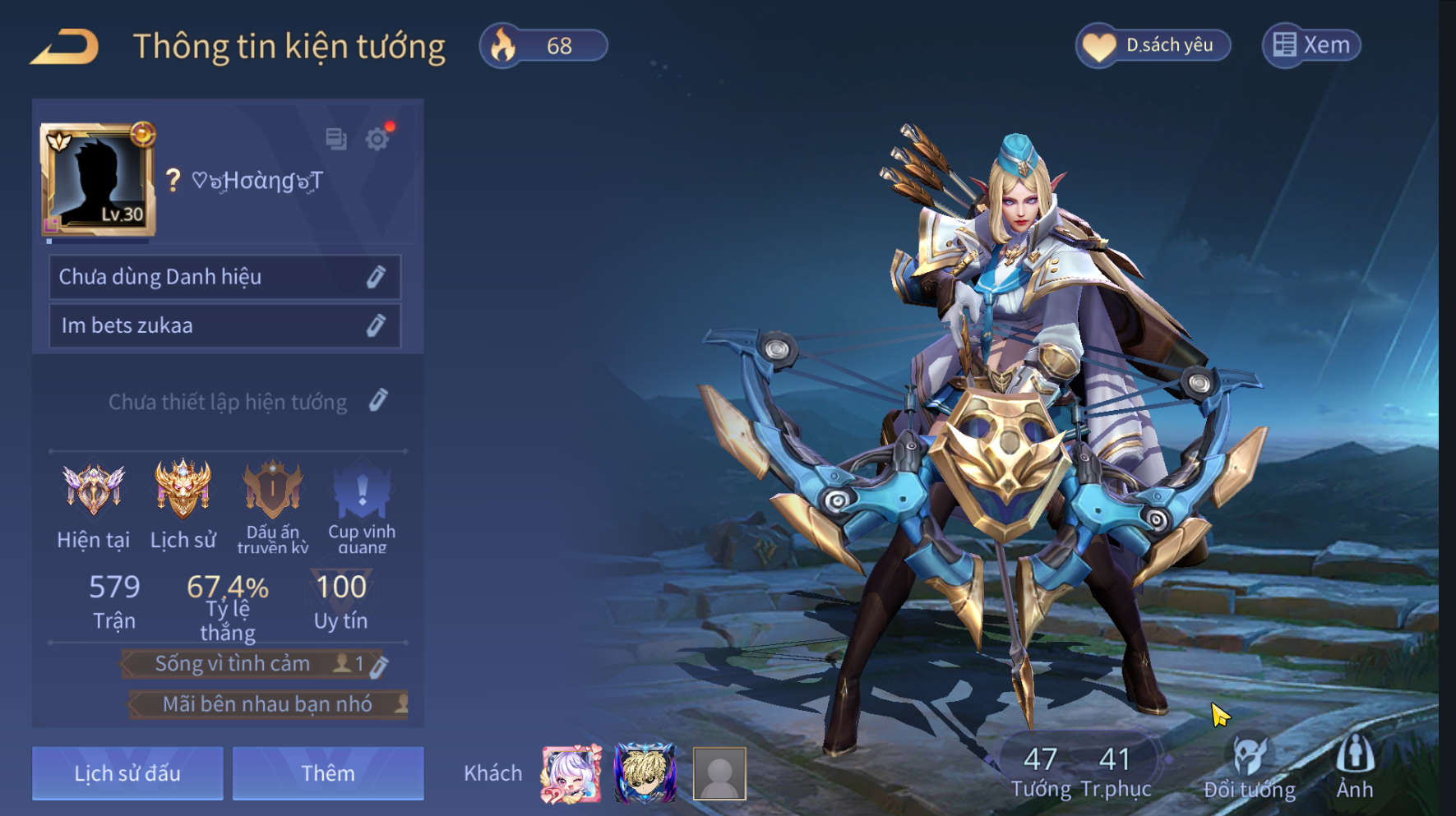 Nick Liên Quân Giá Rẻ