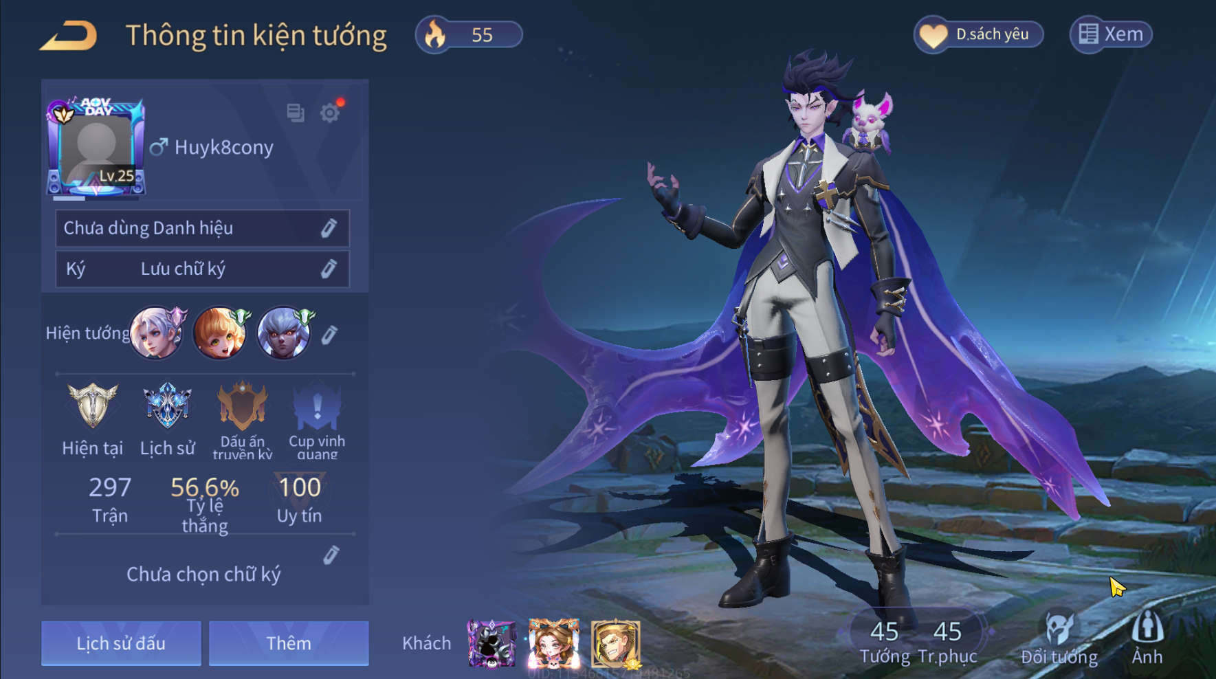 Nick Liên Quân Giá Rẻ