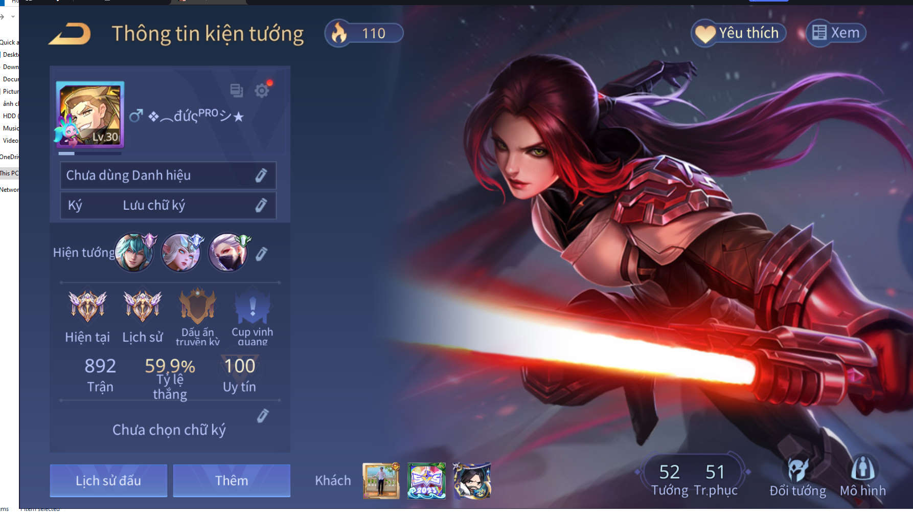 Nick Liên Quân Giá Rẻ
