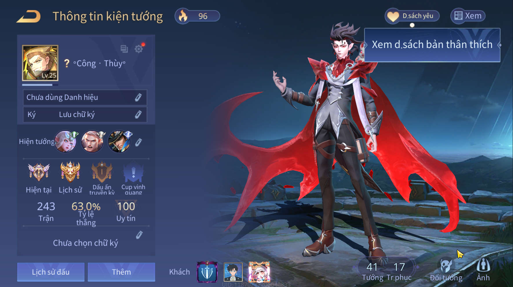 Nick Liên Quân Giá Rẻ