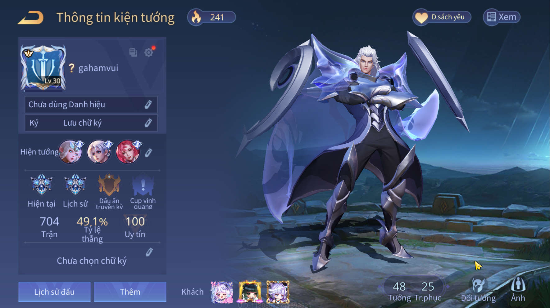 Nick Liên Quân Giá Rẻ