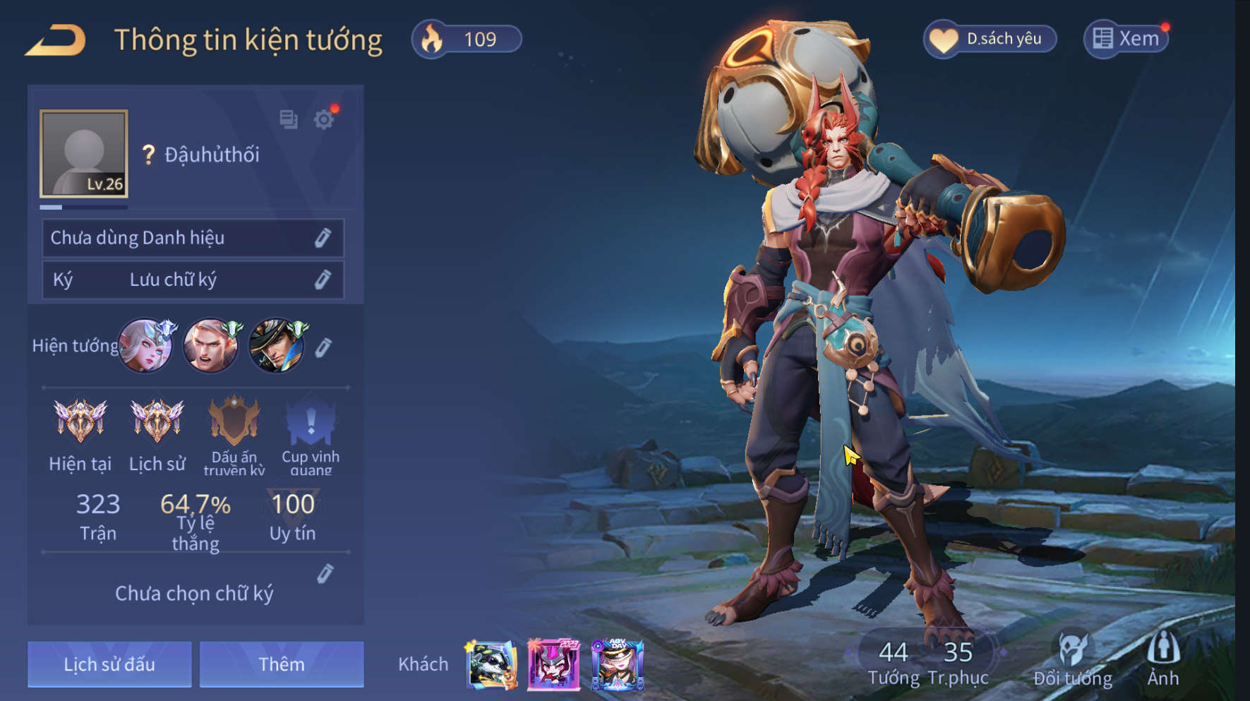 Nick Liên Quân Giá Rẻ