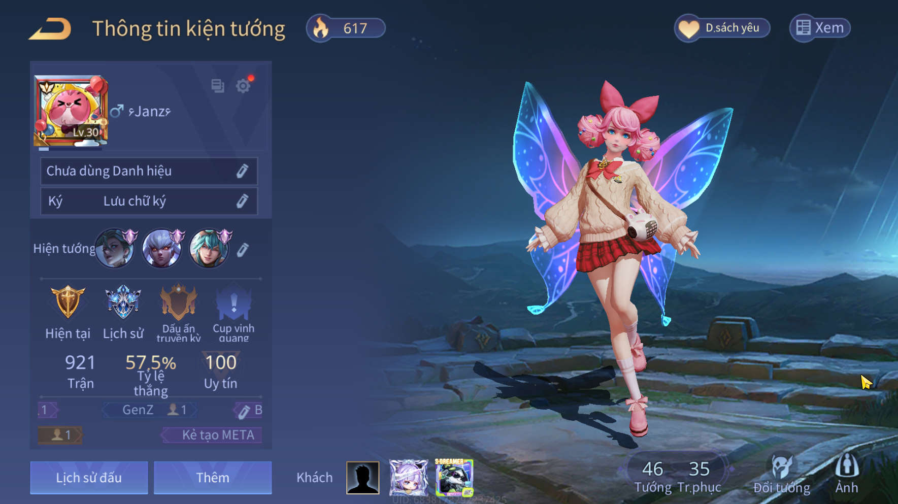 Nick Liên Quân Giá Rẻ