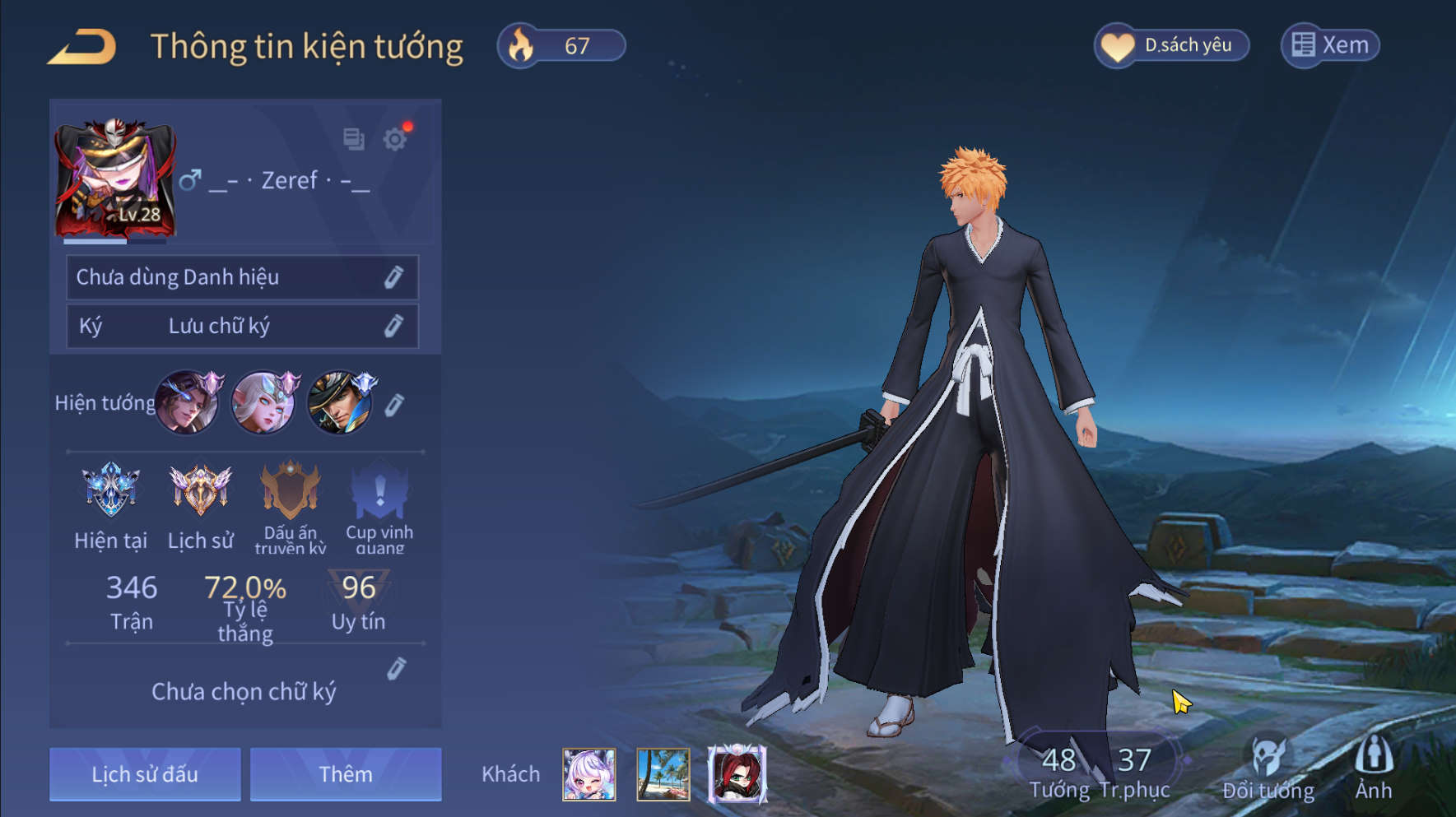 Nick Liên Quân Giá Rẻ