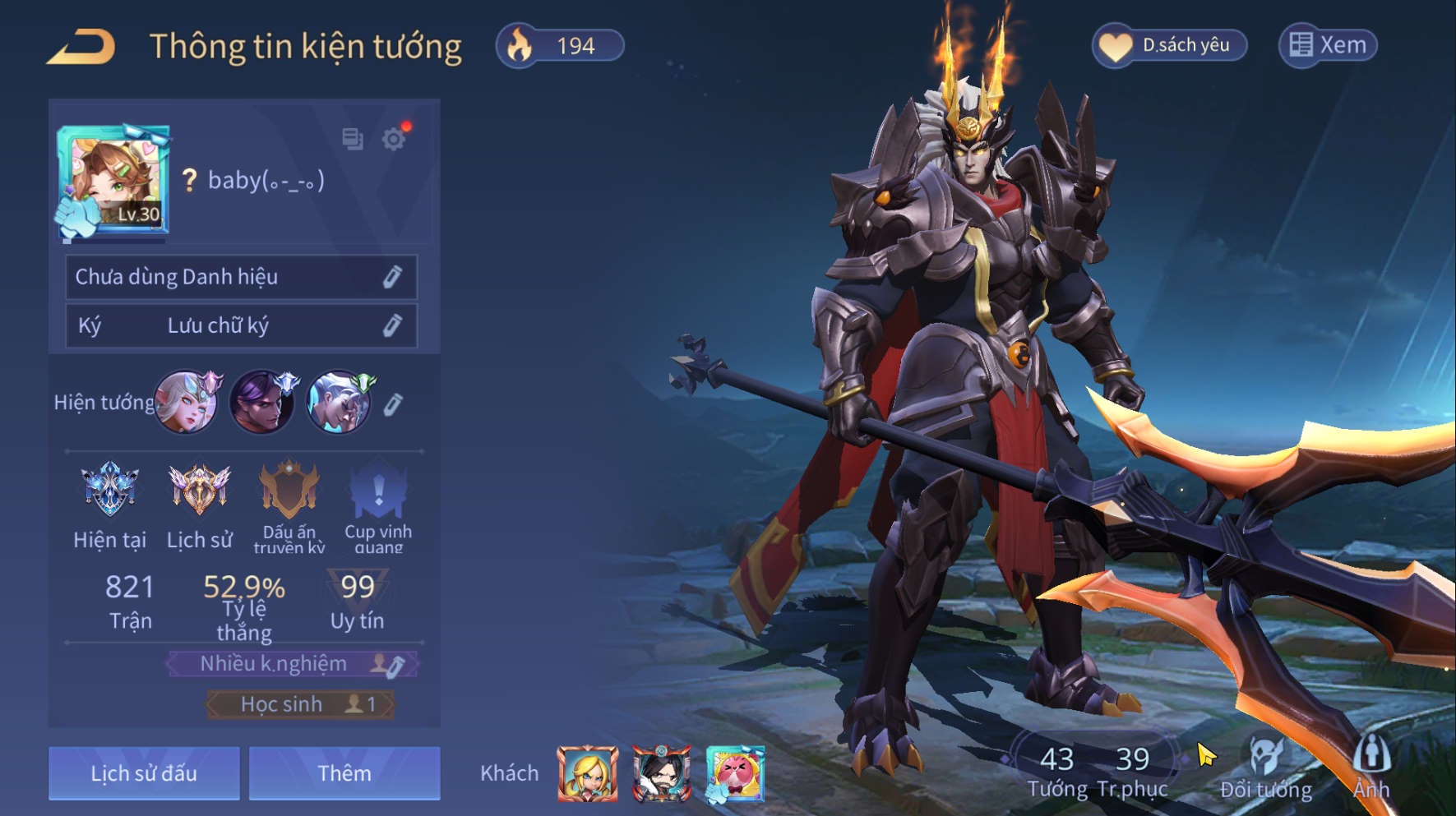 Nick Liên Quân Giá Rẻ