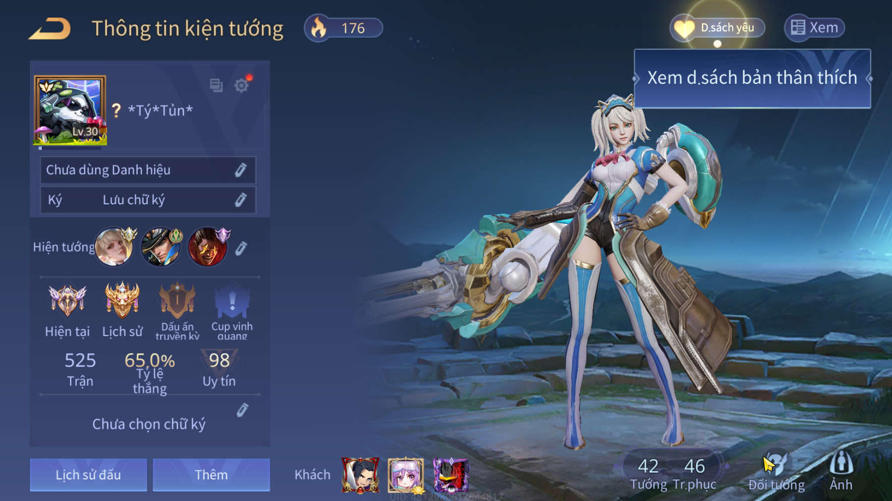 Nick Liên Quân Giá Rẻ