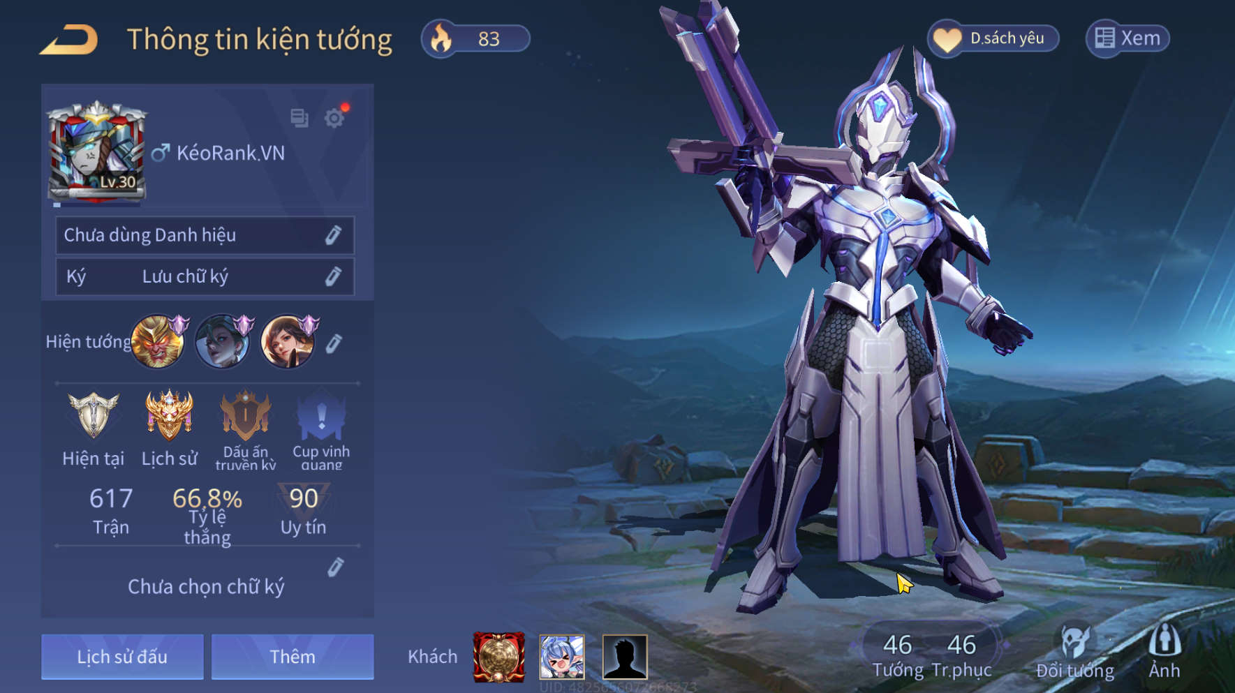 Nick Liên Quân Giá Rẻ