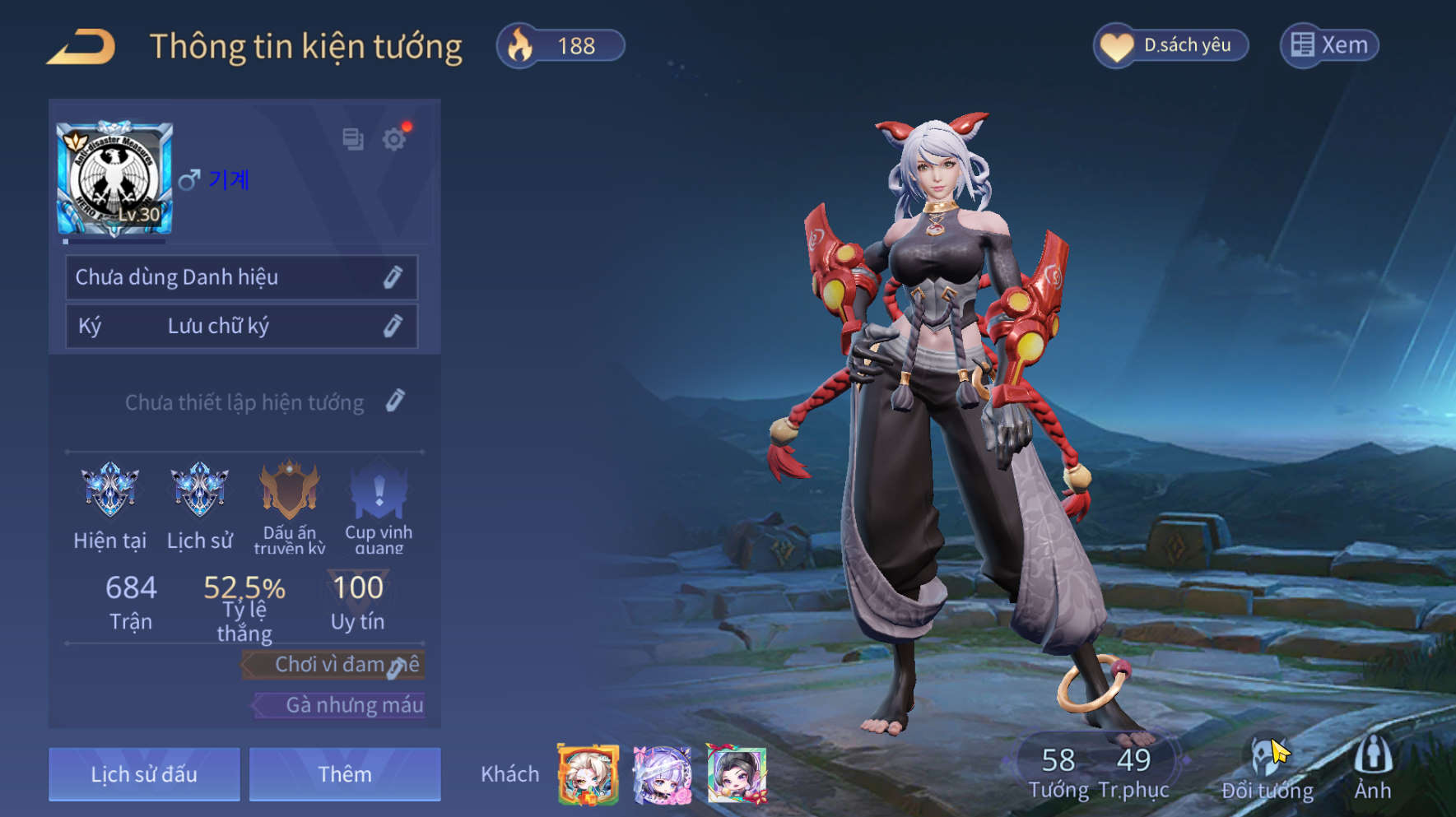 Nick Liên Quân Giá Rẻ