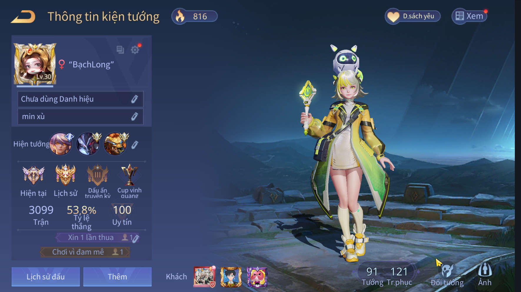 Nick Liên Quân Giá Rẻ