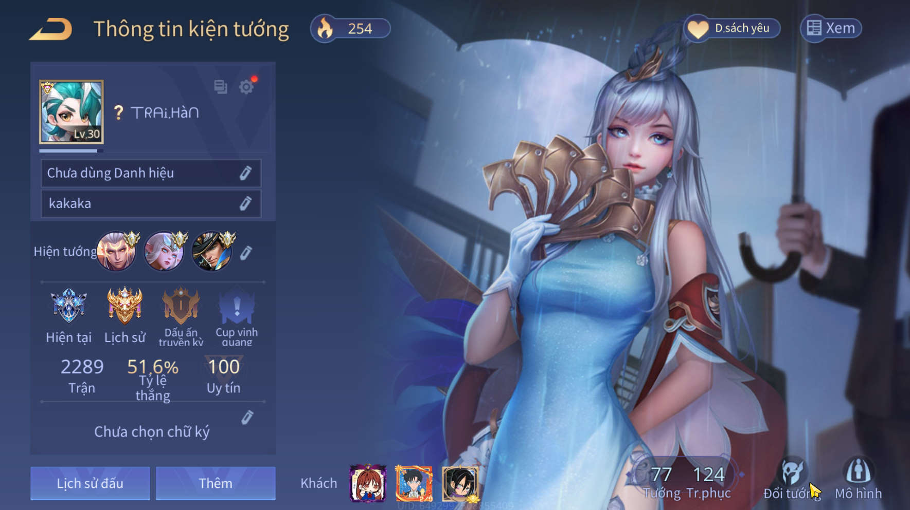 Nick Liên Quân Giá Rẻ