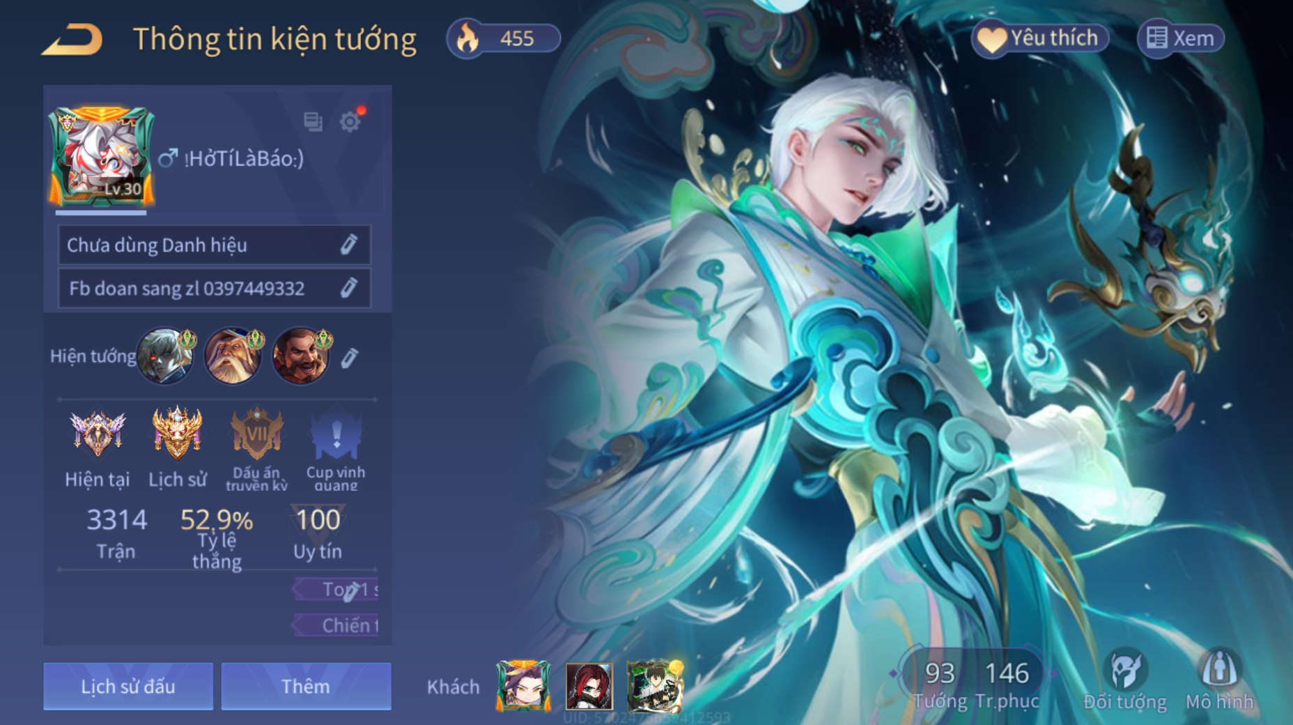 Nick Liên Quân Giá Rẻ