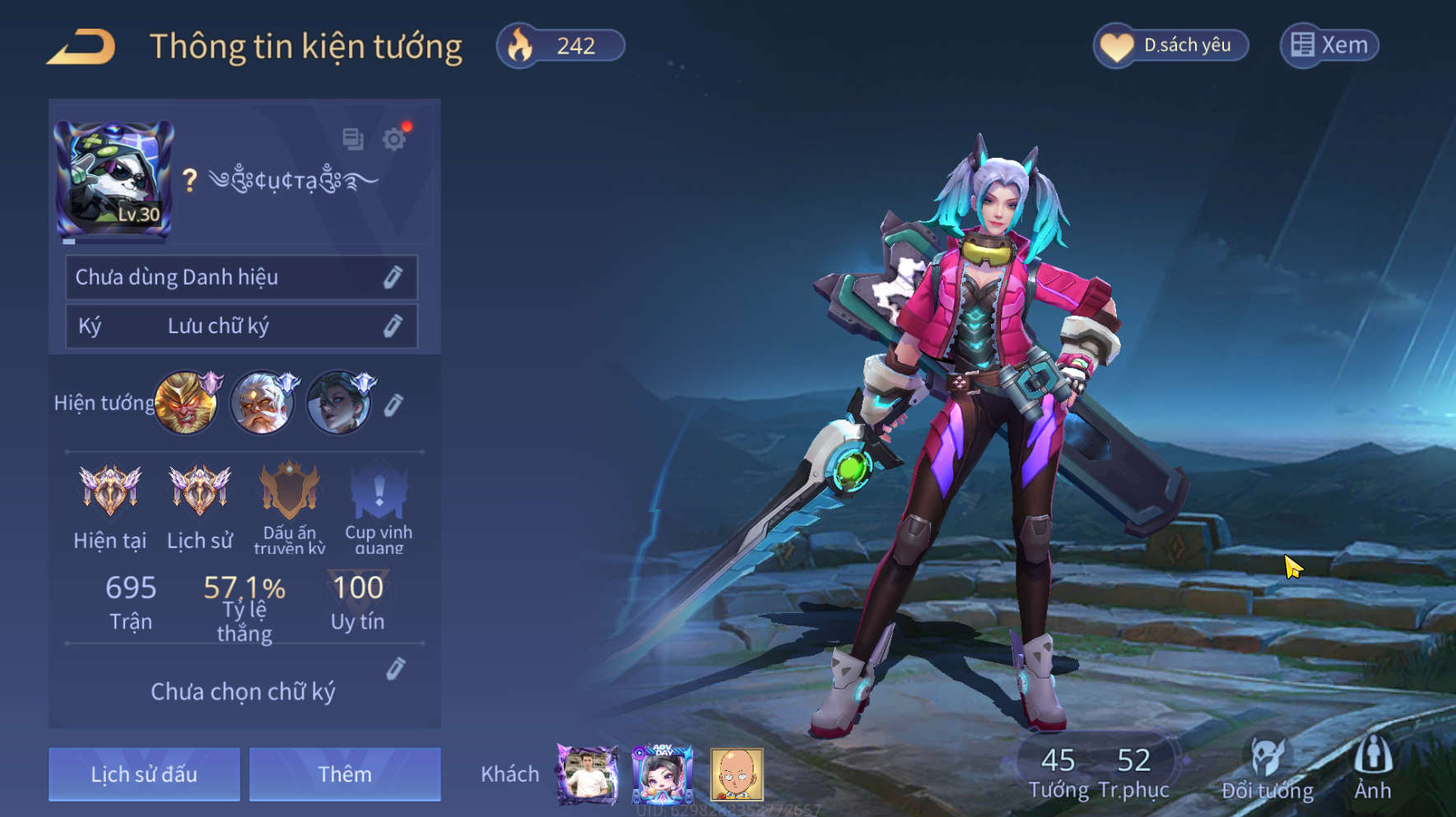 Nick Liên Quân Giá Rẻ