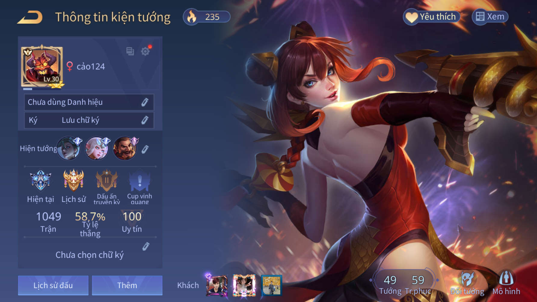 Nick Liên Quân Giá Rẻ