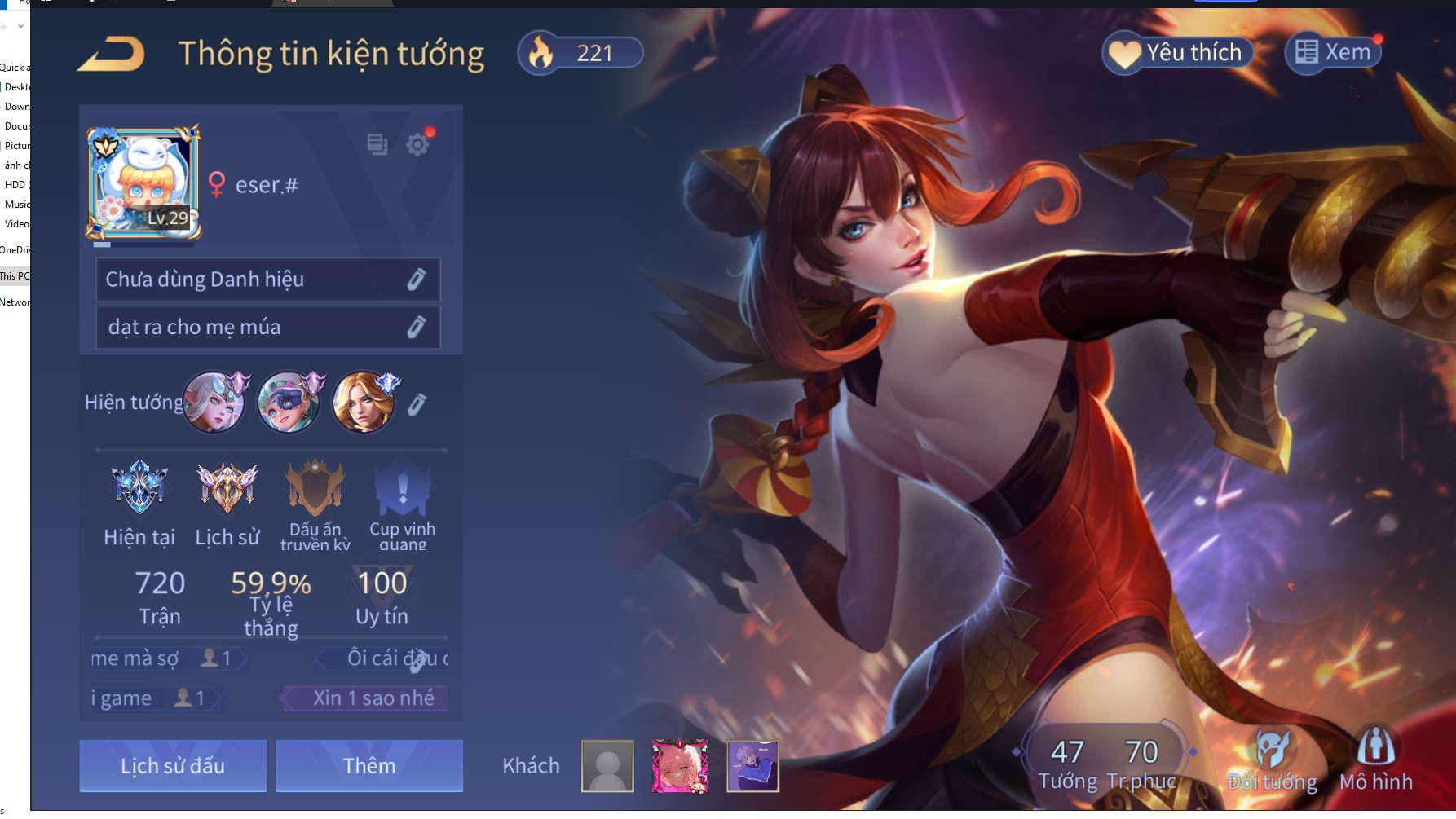 Nick Liên Quân Giá Rẻ