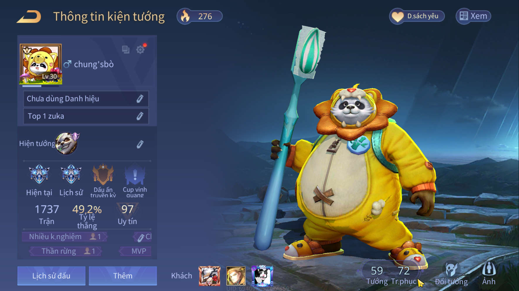 Nick Liên Quân Giá Rẻ