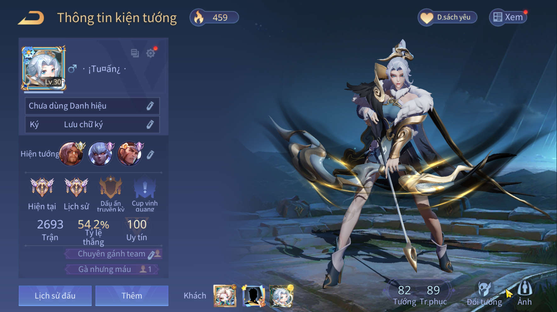 Nick Liên Quân Giá Rẻ