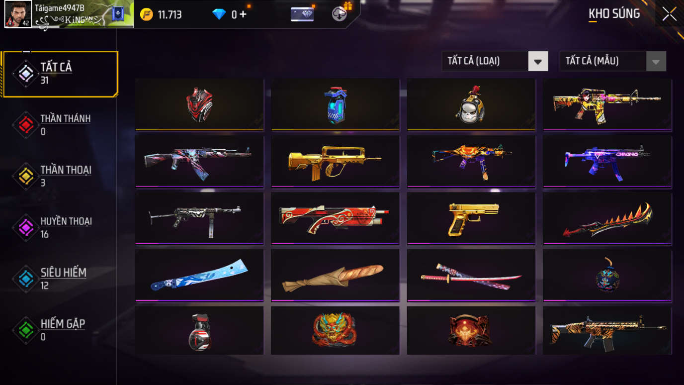 Bán Acc FreeFire Giá Rẻ