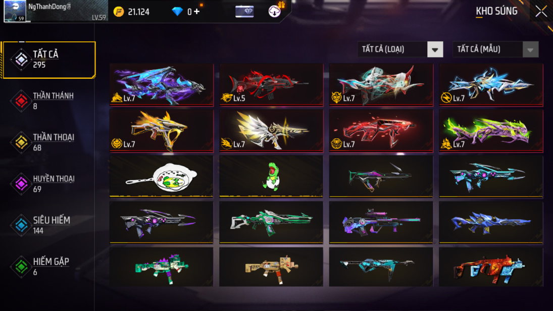 Bán Acc FreeFire Giá Rẻ