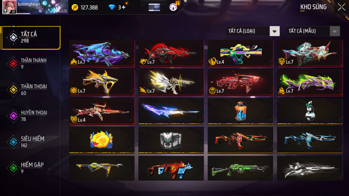 Bán Acc FreeFire Giá Rẻ