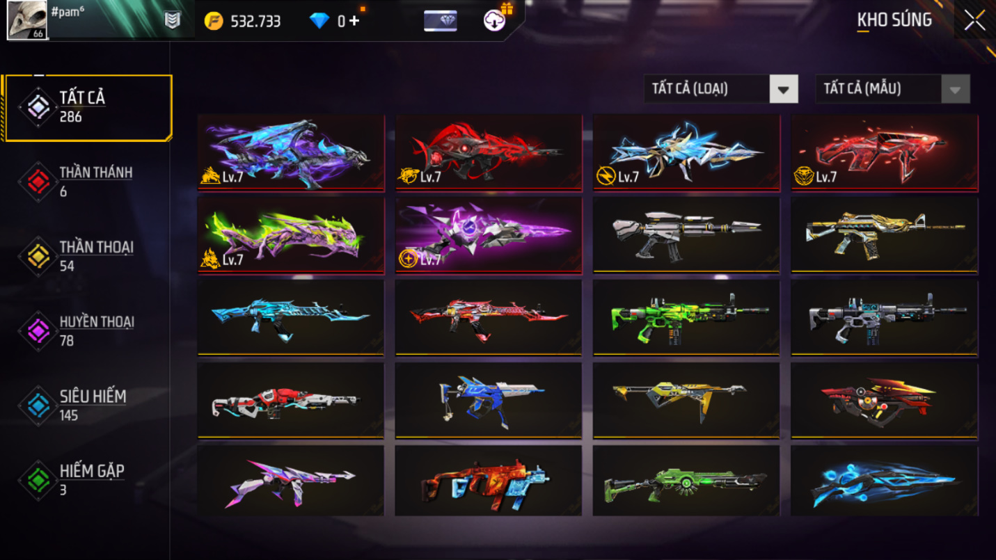 Bán Acc FreeFire Giá Rẻ