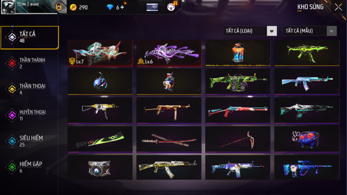 Bán Acc FreeFire Giá Rẻ