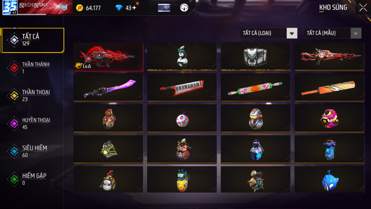 Bán Acc FreeFire Giá Rẻ
