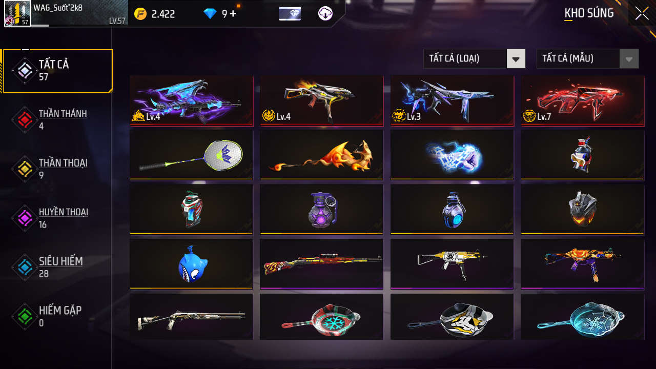 Bán Acc FreeFire Giá Rẻ