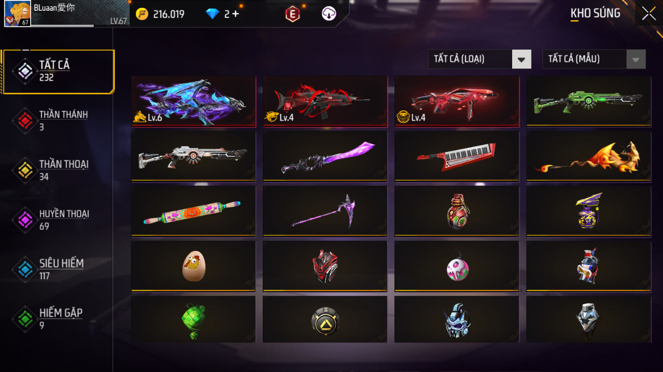 Bán Acc FreeFire Giá Rẻ