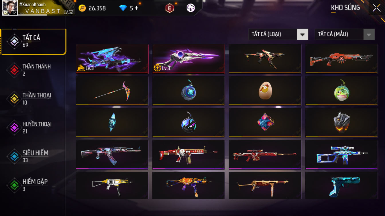 Bán Acc FreeFire Giá Rẻ