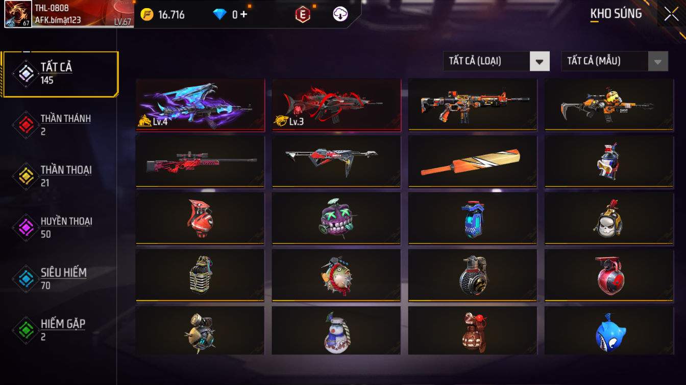 Bán Acc FreeFire Giá Rẻ