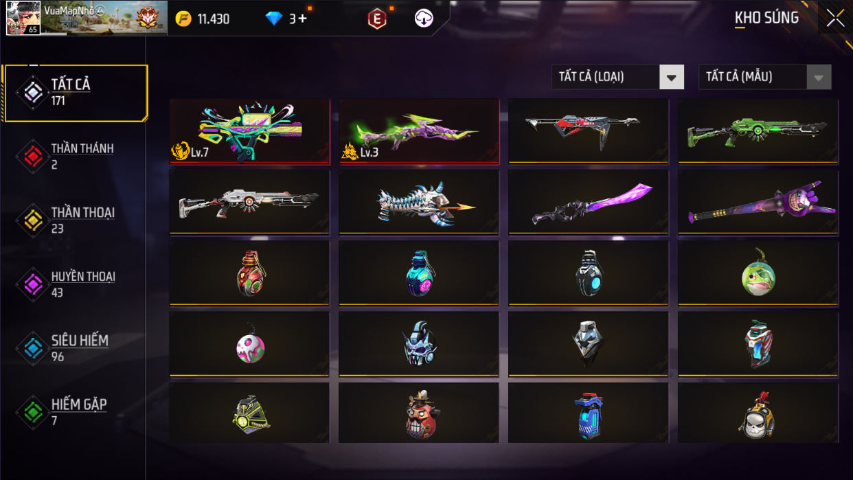Bán Acc FreeFire Giá Rẻ