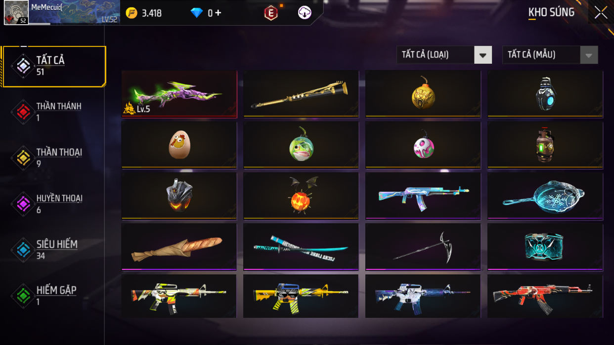 Bán Acc FreeFire Giá Rẻ