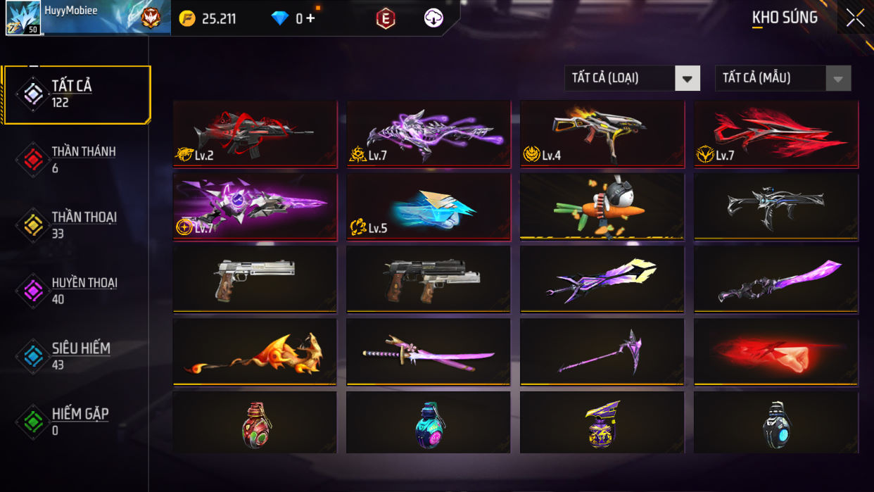 Bán Acc FreeFire Giá Rẻ
