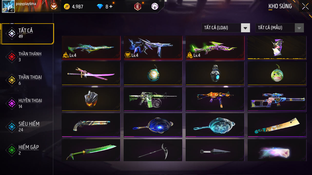 Bán Acc FreeFire Giá Rẻ