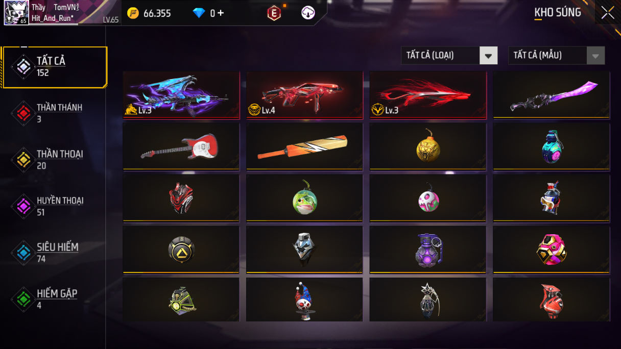 Bán Acc FreeFire Giá Rẻ