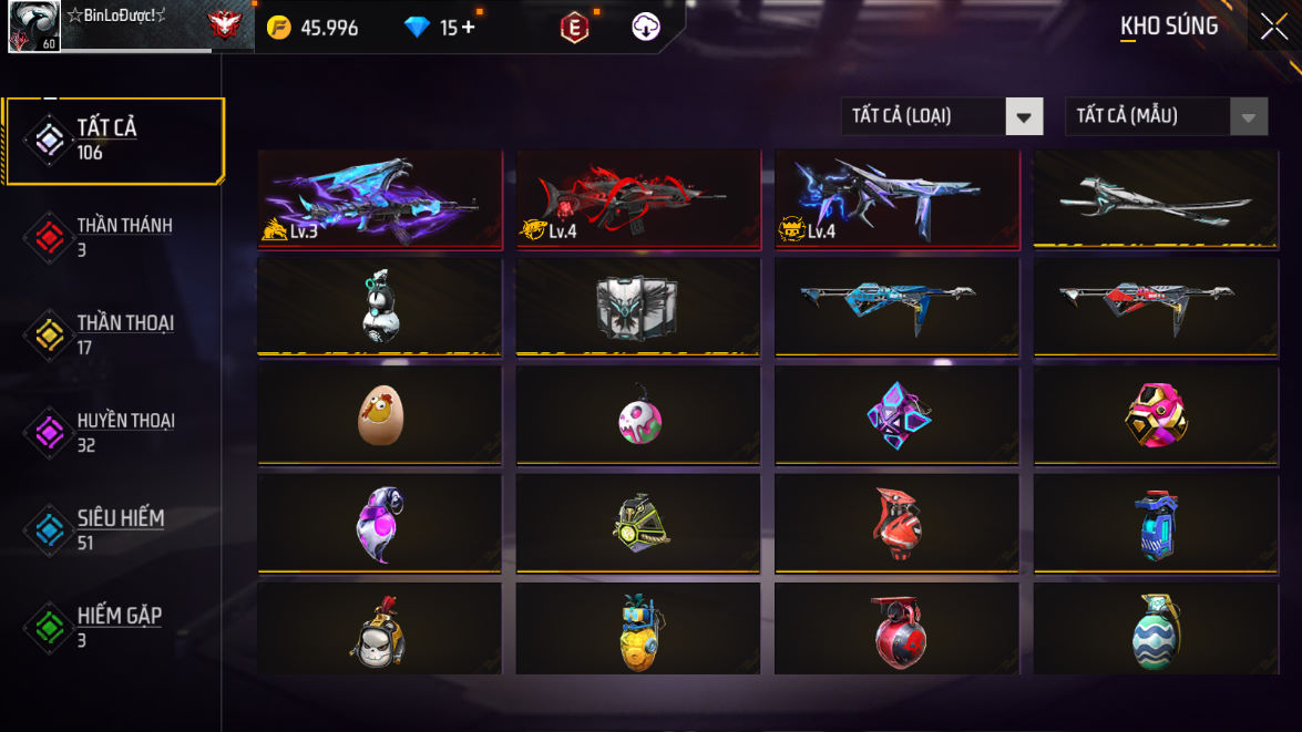 Bán Acc FreeFire Giá Rẻ